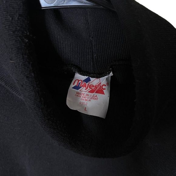 VTG Majestic Diamond Collection San Francisco Giants Turtle Neck USA Large - Picture 5 of 5